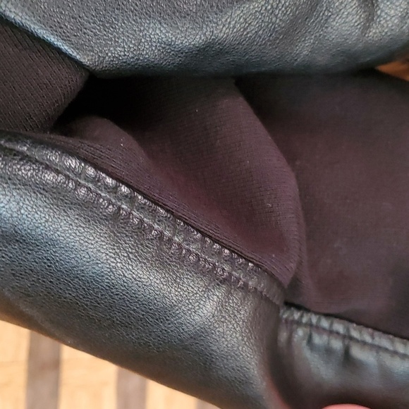 NWT!! $120 msrp Lane Bryant faux leather moto jacket - Picture 4 of 16